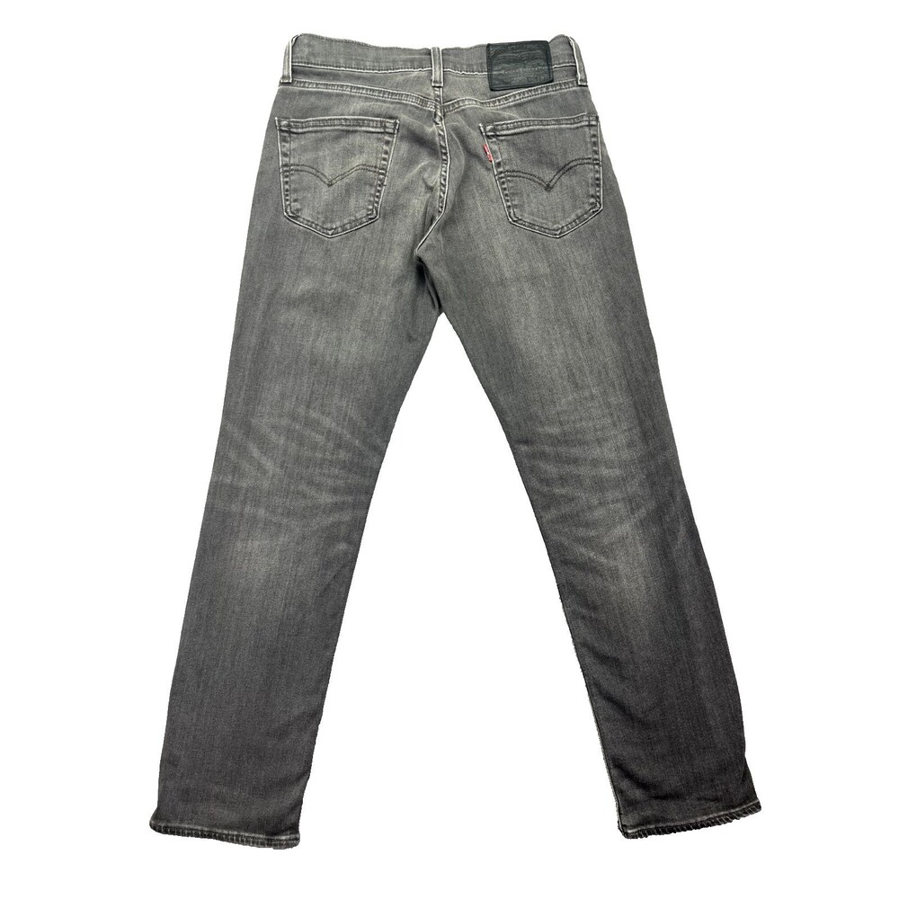 Levi's Premium‎ 511 Slim Fit Jeans Stretch Gray/Black Men's Tag Size 29x30 Fade - Picture 13 of 16